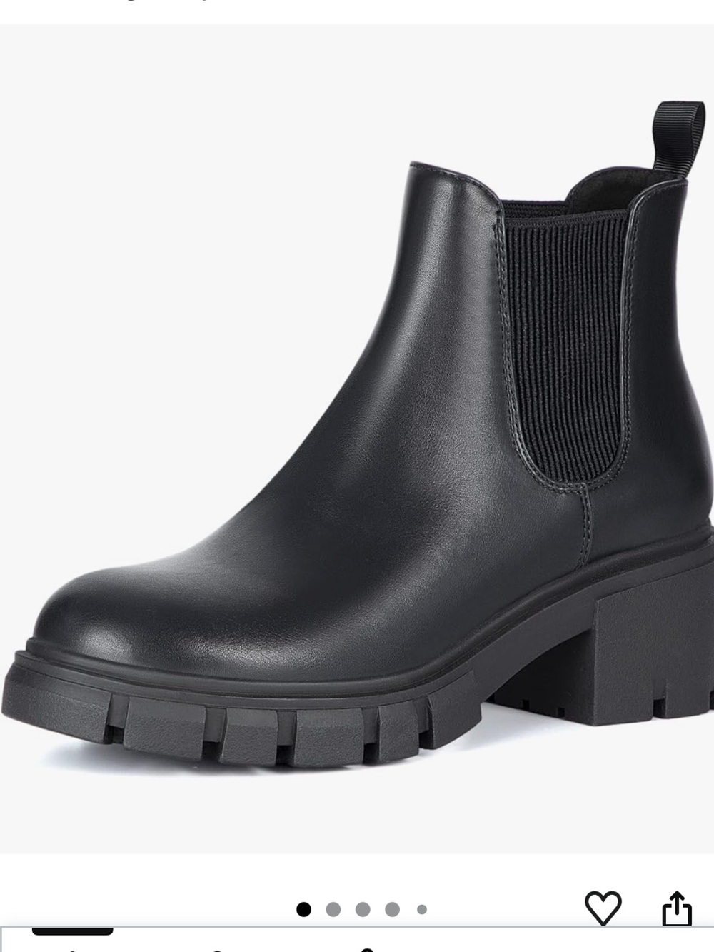 Size 10 Black Booties